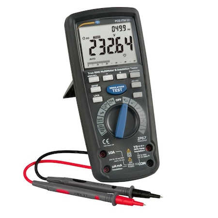Pce Instruments Digital Multimeter, up to 1000V PCE-ITM 20